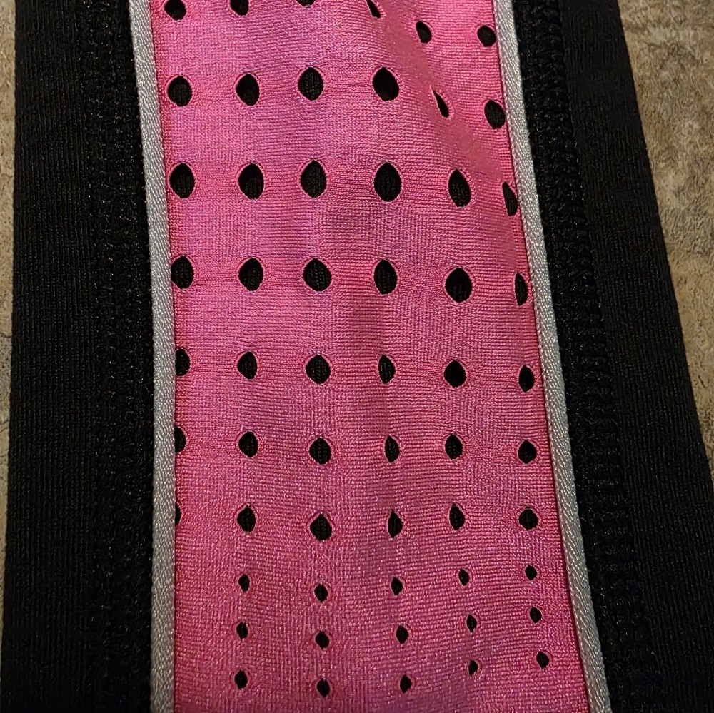 Victoria's Secret Leggings Black and Pink womens Sports Size XS PINK - Picture 4 of 5